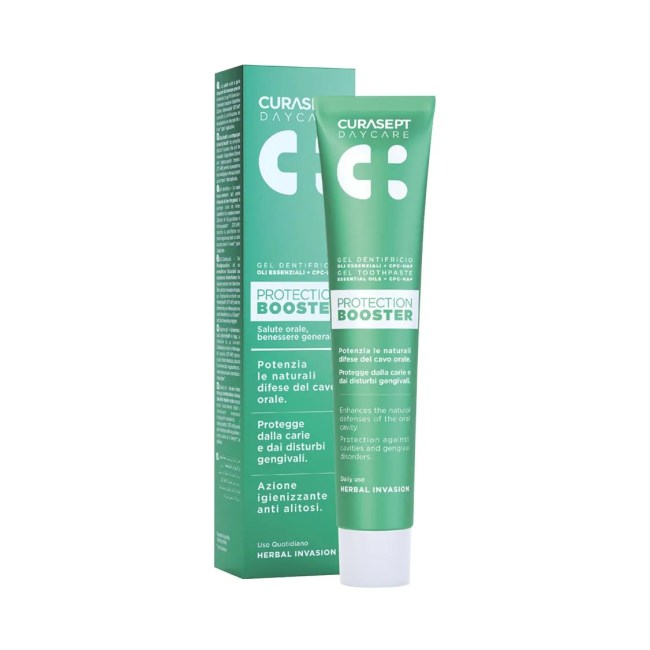 Οδοντόκρεμα Curasept Protection Booster Toothpaste Herbal Invasion 75ml
