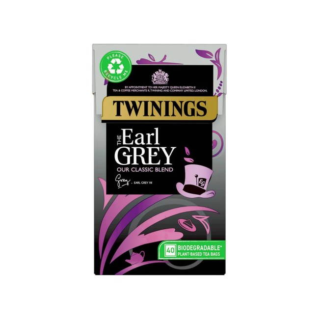 Τσάι Μαύρο Twinings Earl Grey Our Classic Blend 40 Φακελάκια