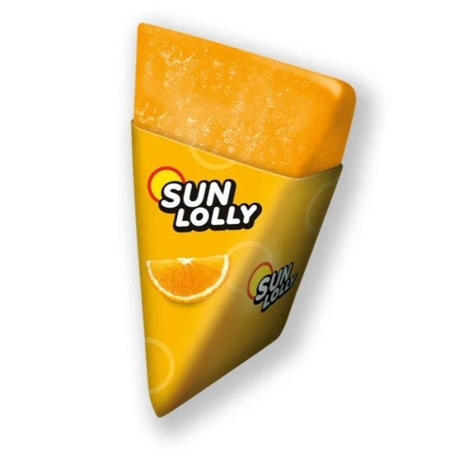 Γρανίτες Πορτοκάλι Sun Lolly Ice Lollies Orange 8x65g
